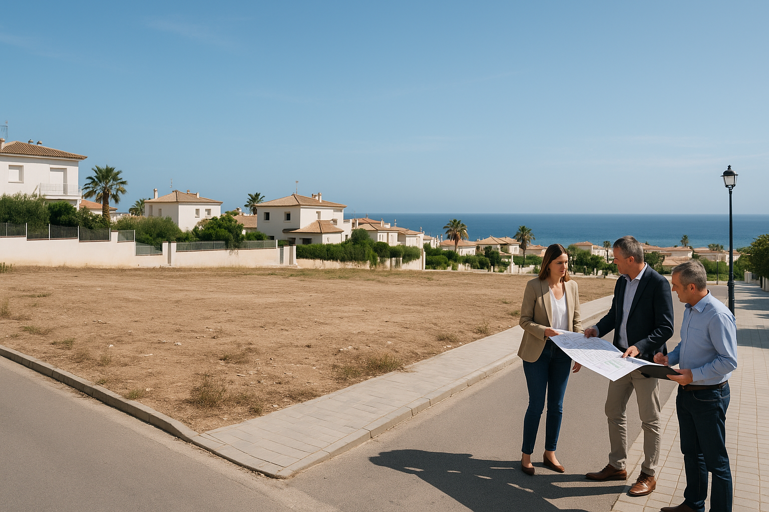 Documentación para vender un terreno urbano y planos urbanísticos