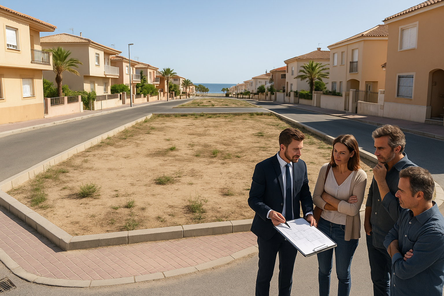 Valoración profesional de terreno urbano con análisis de precio