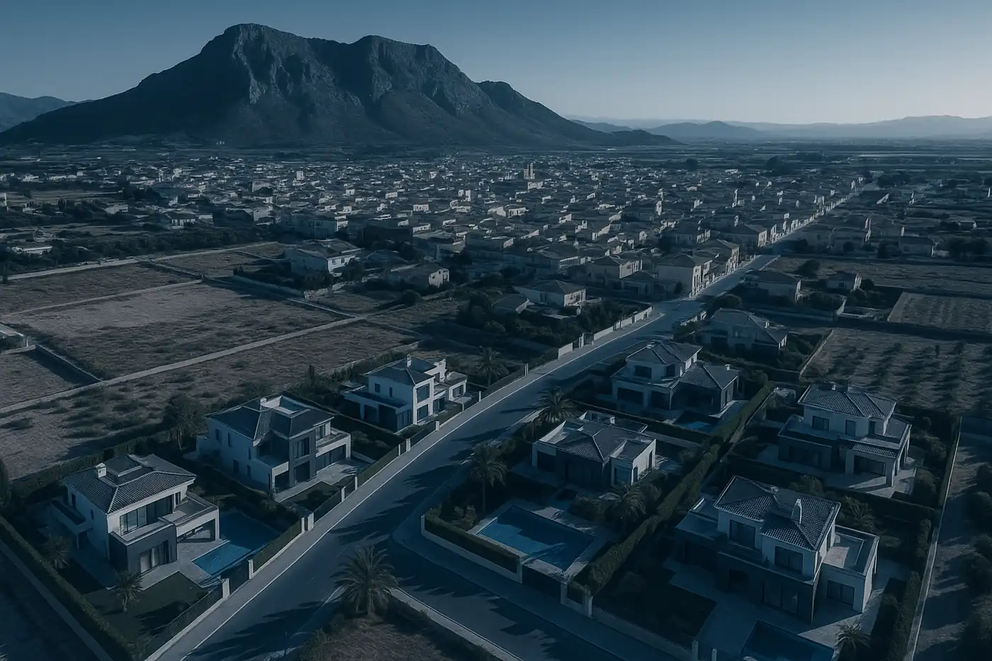 Entorno urbano y parcelas en Cox con suelo residencial en una zona interior bien conectada de la Vega Baja