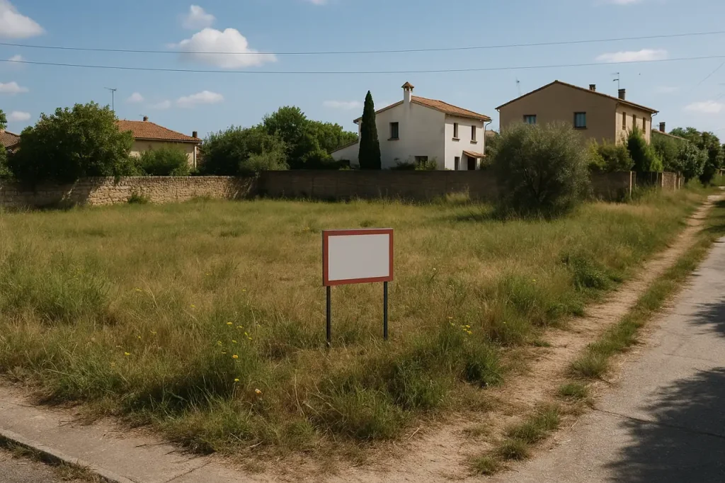 Terreno en venta con enfoque mejorable y contexto poco definido para compradores