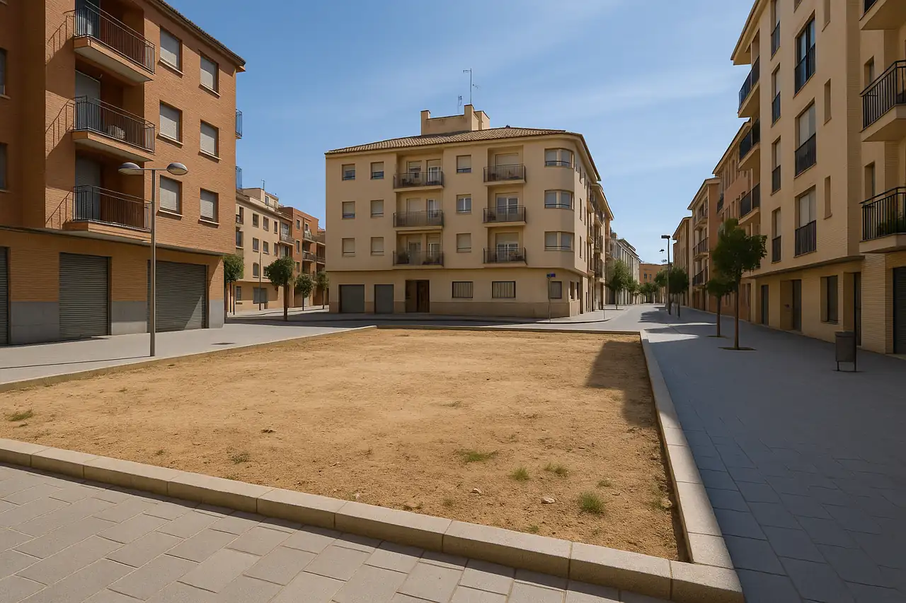 Entorno urbano que influye en cuánto puede valer un solar para un comprador real