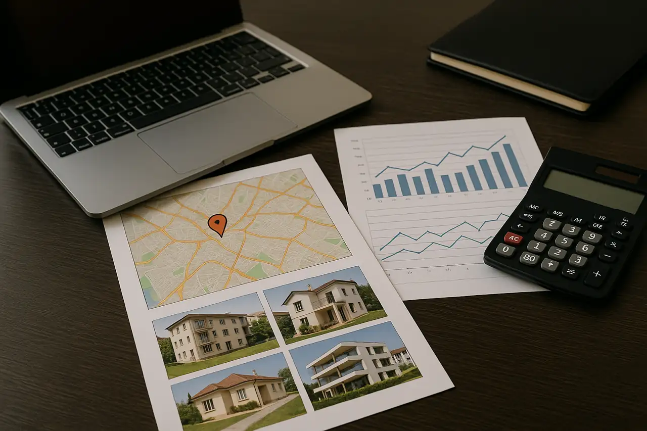 Análisis de mercado y comparables para estimar cuánto se tarda en vender un terreno