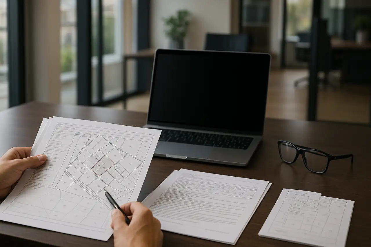 Nota simple registral y comprobación de datos del Registro antes de vender un terreno