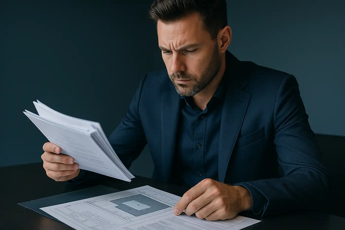 Asesor profesional revisando una operación de terreno en San Fulgencio Alicante