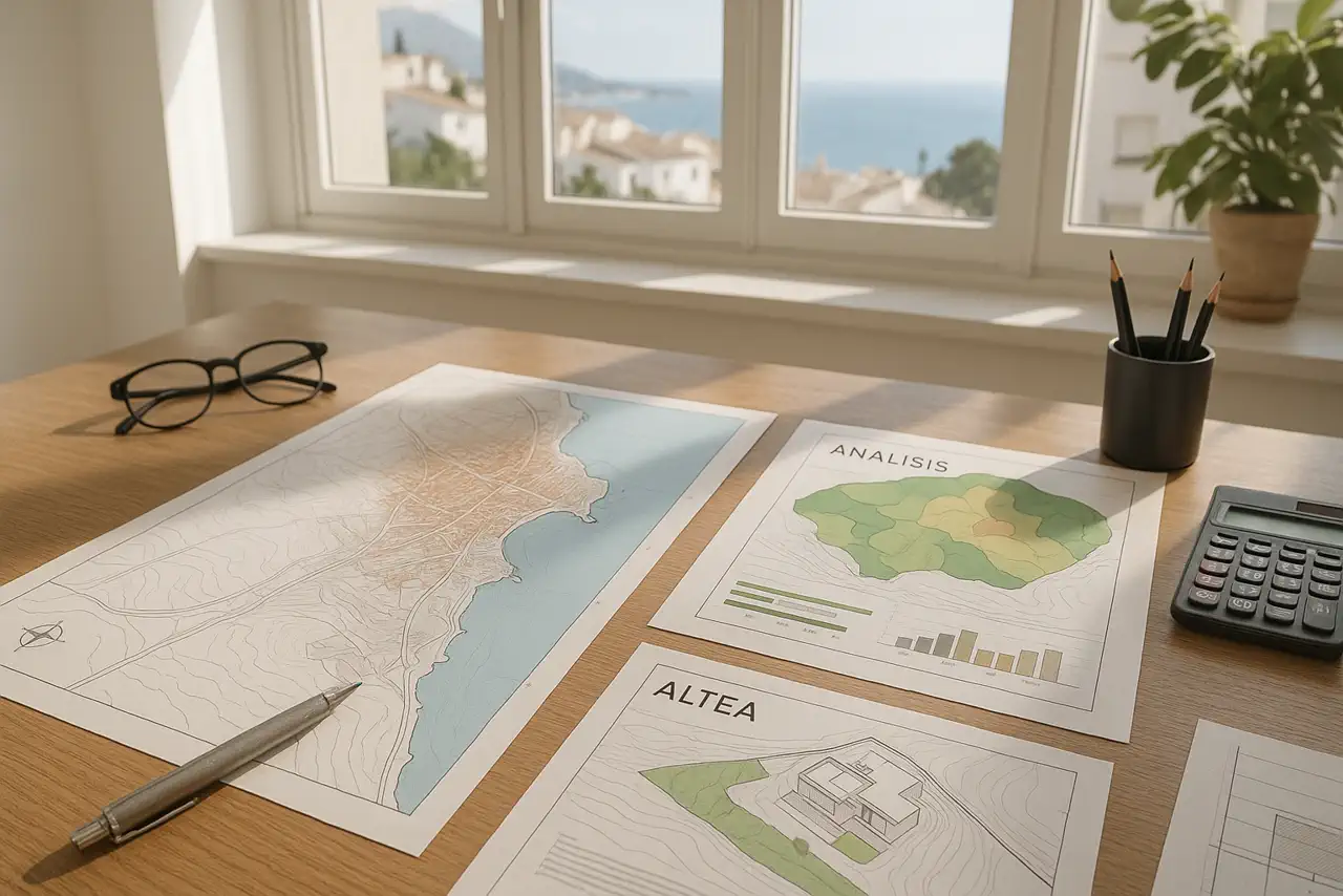 Valoración de terreno, solar o parcela en Altea con análisis profesional