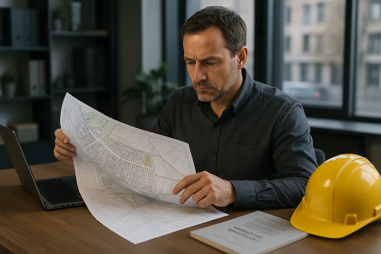 Revisión de información urbanística y viabilidad antes de vender un terreno urbano o solar