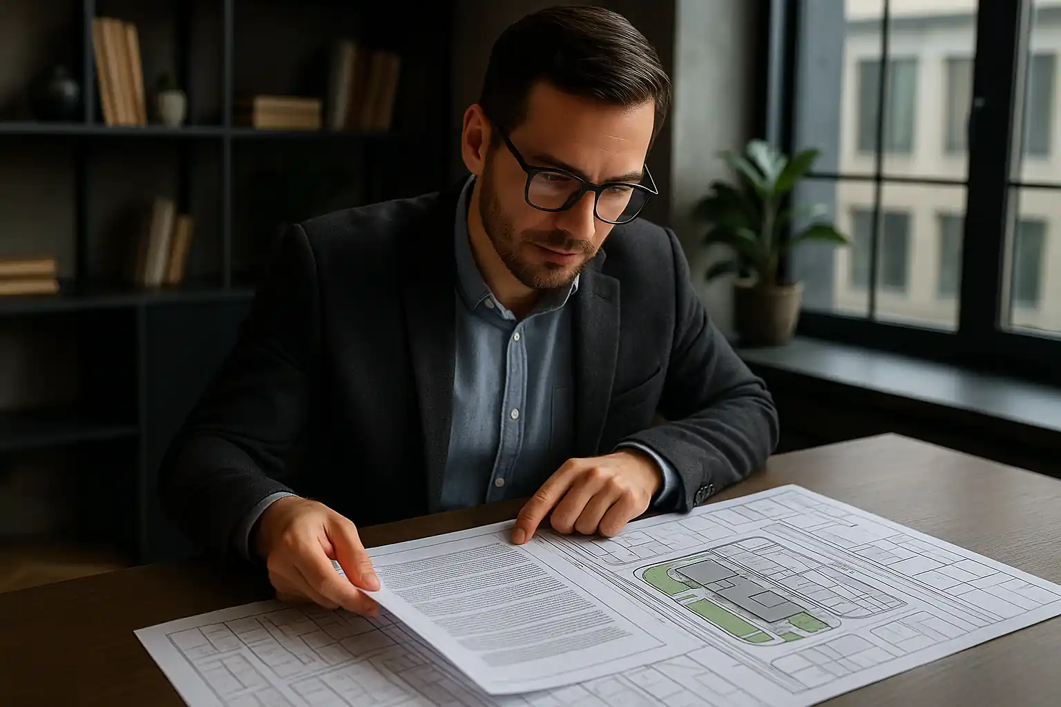 Revisión urbanística y técnica de una parcela urbana edificable