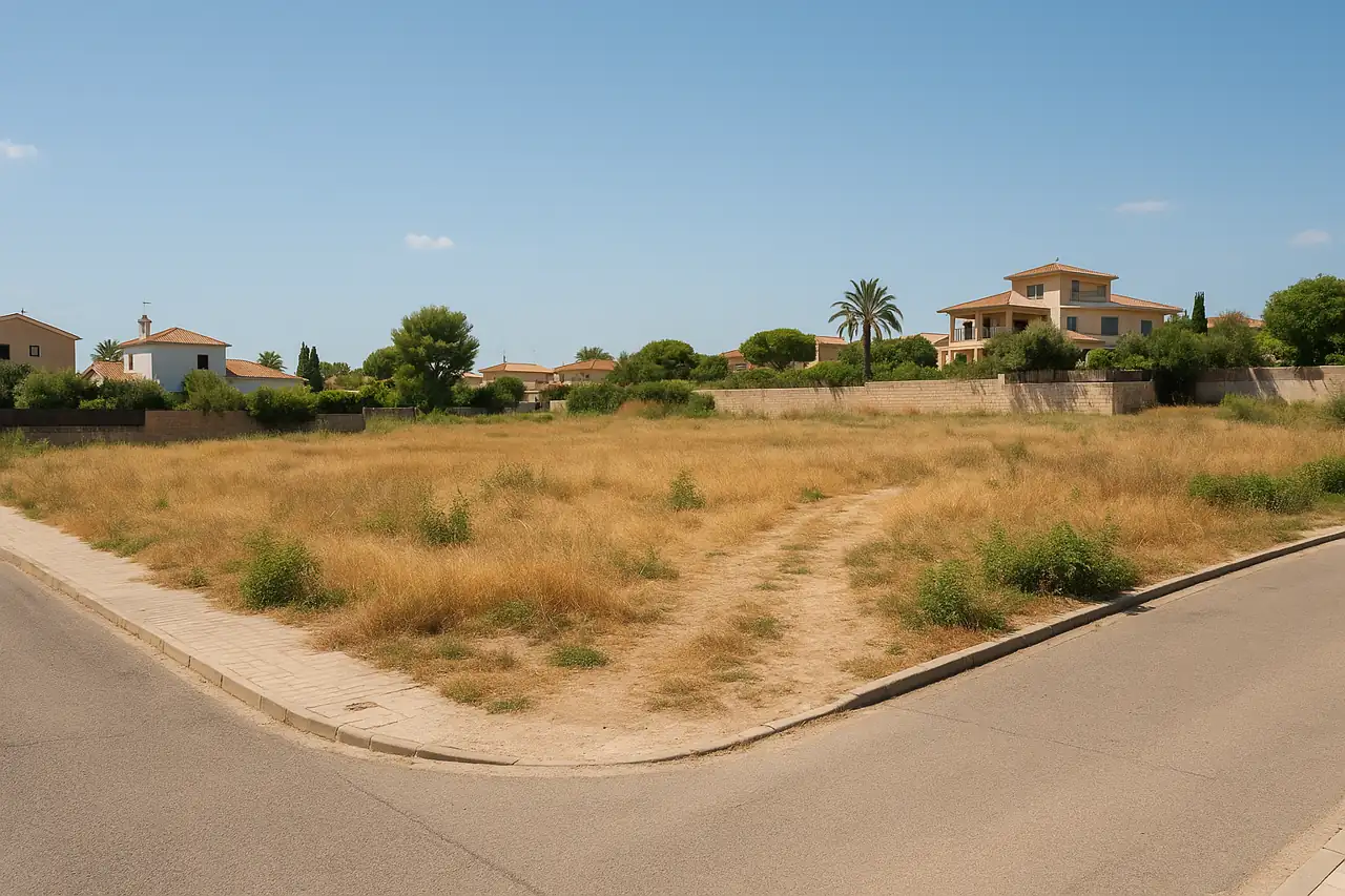 Visita a terreno en venta mostrando acceso, entorno y potencial para distintos compradores