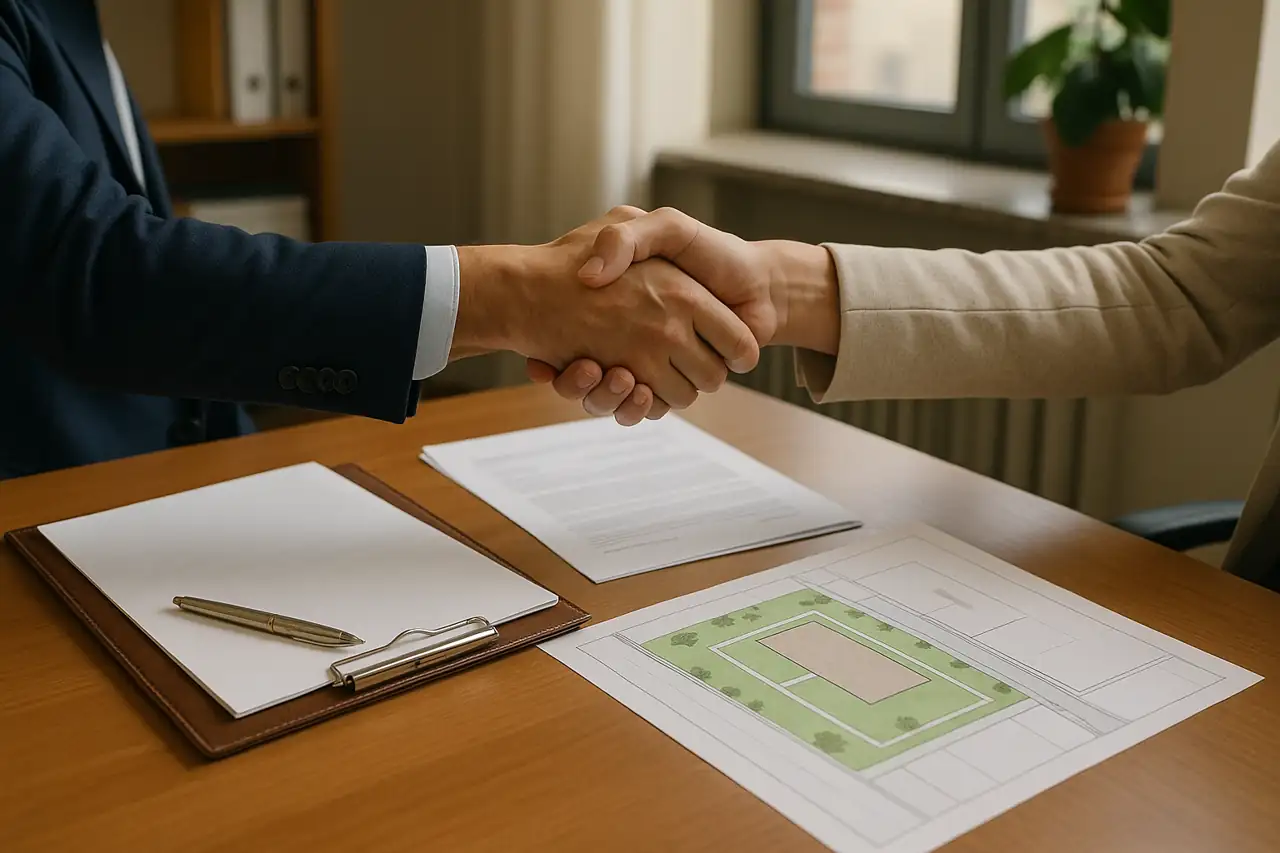 Cierre de la venta de un terreno con documentación clara y operación bien enfocada
