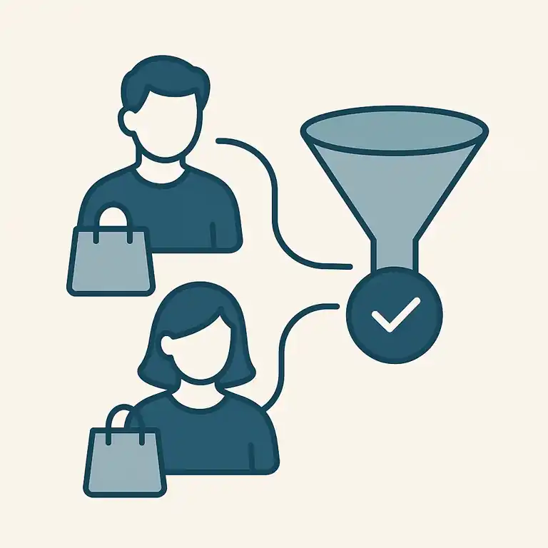 Icono compradores reales