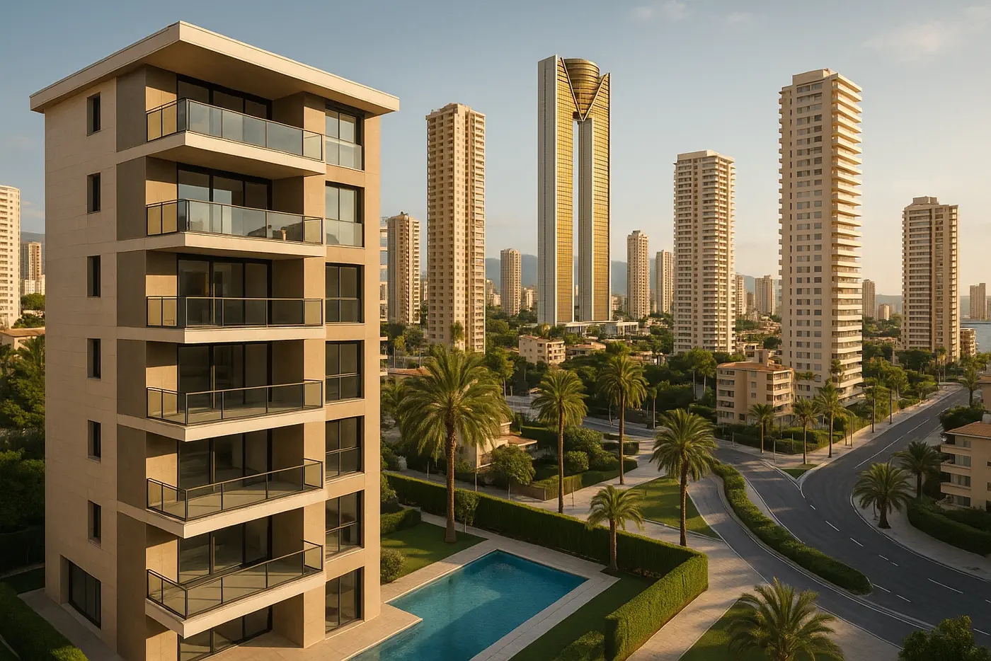 Benidorm con entorno urbano y oportunidad inmobiliaria para vender suelo o solar