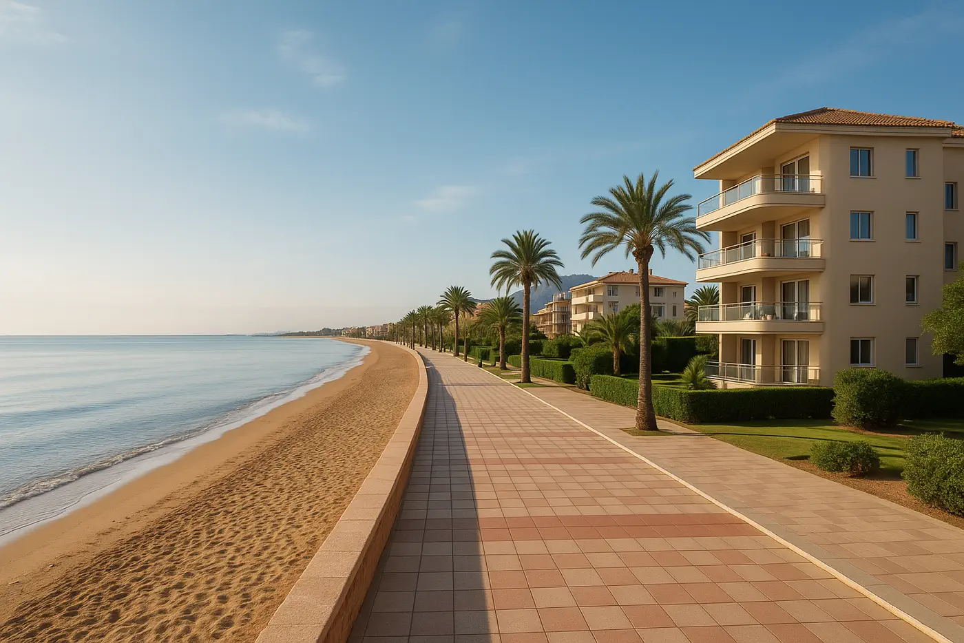 Entorno de Dénia con playa, paseo y zonas residenciales de alta demanda