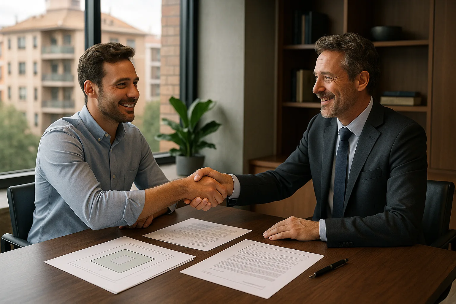 Acuerdo de venta de un terreno tras una presentación clara y una negociación profesional